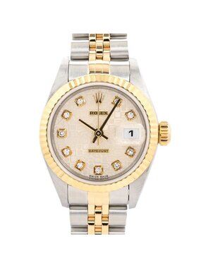 Rolex Watch Datejust Gold